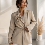 Marynarka Rose Éclat – Beżowa