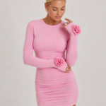 Sukienka Rosé - Pudrowy Róż
