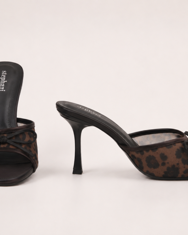 Klapki Leopard Chic