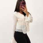 Bluzka Romance Ivory