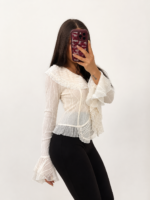 Bluzka Romance Ivory