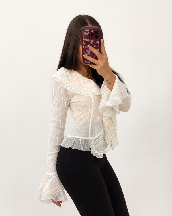 Bluzka Romance Ivory