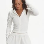 Komplet Velvet Elegance –  Biały