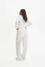Komplet Velvet Elegance –  Biały - obrazek 2
