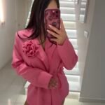 Marynarka Rose Éclat – Różowa
