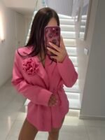 Marynarka Rose Éclat – Różowa