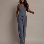 Szary komplet damski Verona Grey | AMARÉ ATELIER