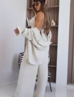 Komplet Linen Romanc - Lniany - obrazek 3