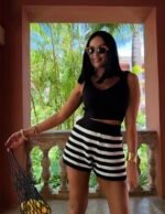 Komplet Marbella - Black & White