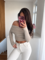 Jeansy Cream Stitch - obrazek 2