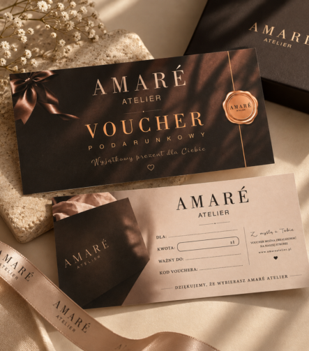 Bon podarunkowy dla kobiety | AMARÉ ATELIER