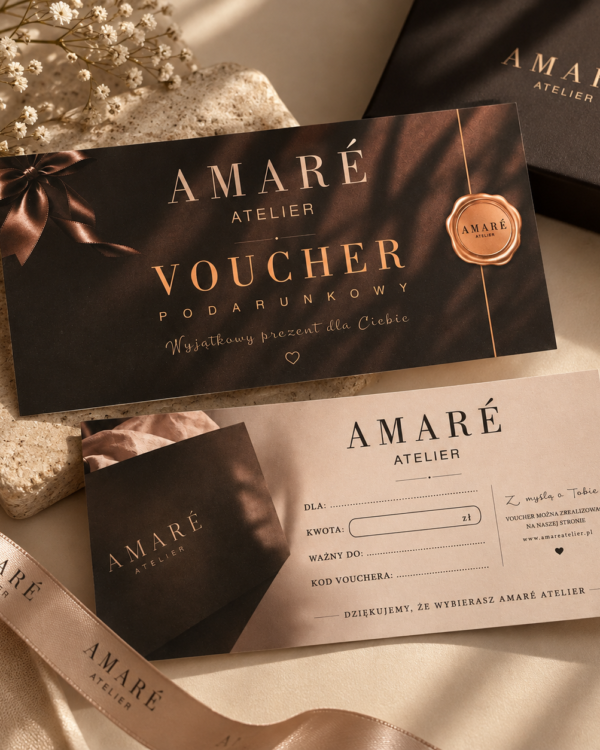 Bon podarunkowy dla kobiety | AMARÉ ATELIER